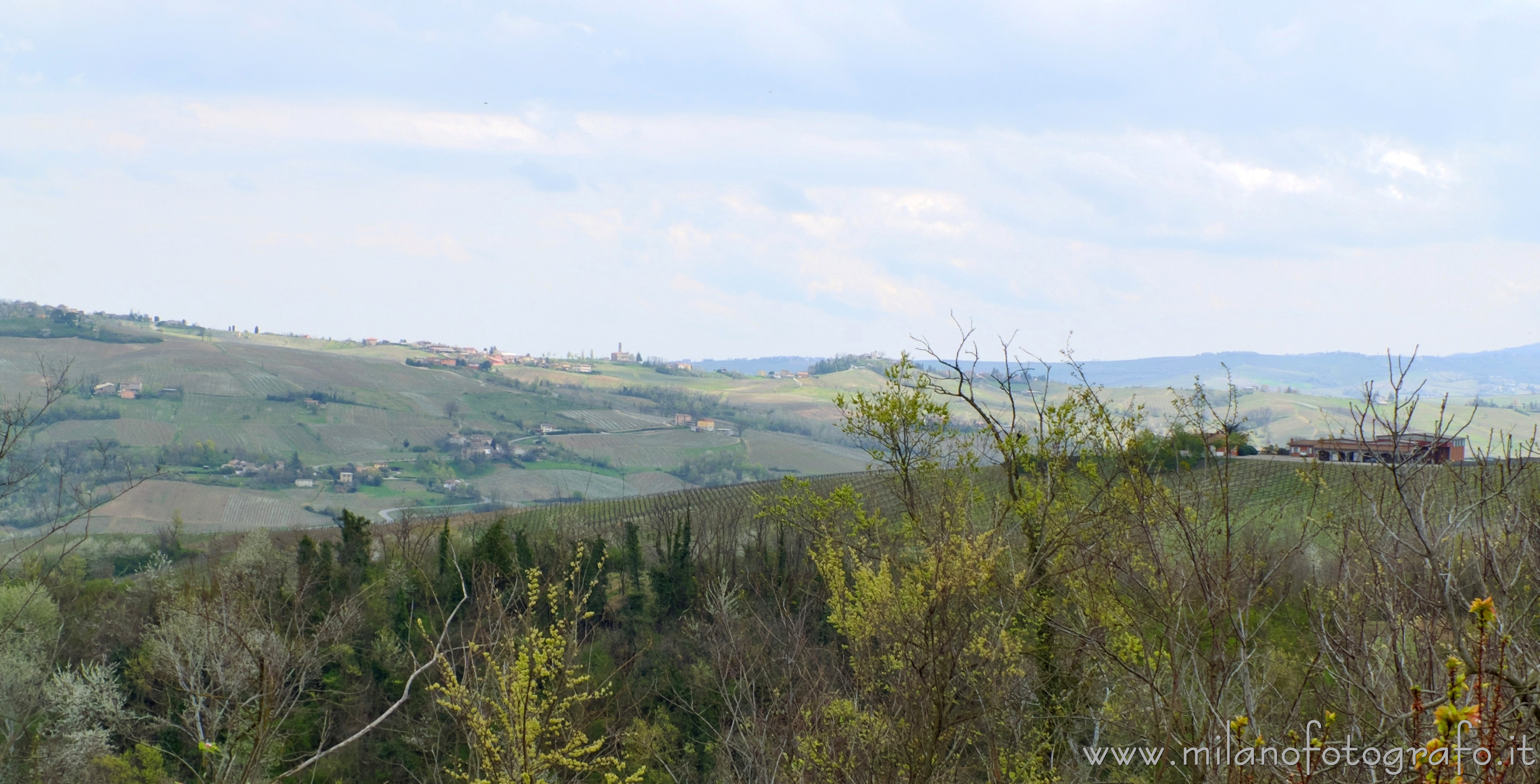 Pietra de Giorgi (Pavia) - Paesaggio collinare 